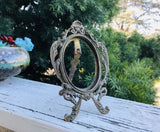 Antique Ornate Brass Picture Frame