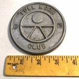 Full Moon Club Silvertone Car Badge