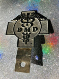 Doctor Of Medical Dentistry DMD Silver Tone Car Badge D.M.D Med Dentist