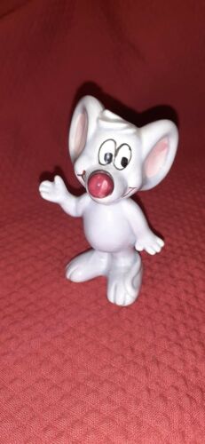 Vintage Porcelain Mouse Figurine Hand Painted Papel California Made In Japan