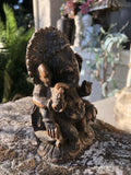 Antique Artifact Tribal Elephant Hindu Ganesh Spiritual Temple Statue Figure