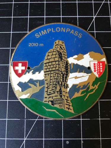 Simplonpass Car Badge