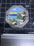 St. Gotthard Furka-Grimsel Sustenpass Teufelsbrucke Car Badge