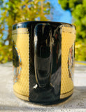 Adis 24k Gold Trim Handmade in Greece From Athens With Love Coffee Mug Cup