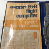 Vintage APR E6-B Flight Computer Complete Instruction Manual Aero Products