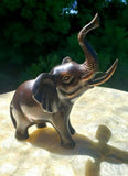 Vintage Beautiful Solid Bronze Elephant