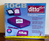 New Tecmar Ditto Max 10Gb Professional External Black Drive Backup Data Storage