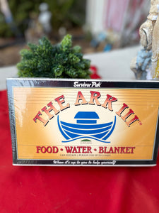 New in Box The Ark III Survivor Pack Food Water Blanket 3 Day Survival Kit