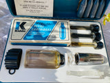 Vintage Kidde Medical Refill Cartridges Kit 24 Chargers Set Cleaning Kit w Box