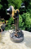 Antique Kellogg Candlestick Telephone (1901-1907-1908) "Bakelite" Receiver