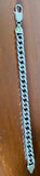Sterling Silver 925 Stainless Steel Chunky Chain Link Bracelet