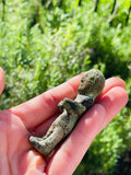 Antique Bronze Spiritual Diety Man Figure Rare Relic Artifact Lost Treasure