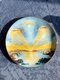 9" Collectors Plate, ( in the Beginning ) Christian Religious by Yiannis Koutsis