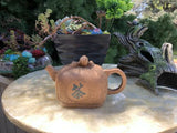 Vintage Chinese Yixing Zisha Clay Teapot Signed Lid & Bottom