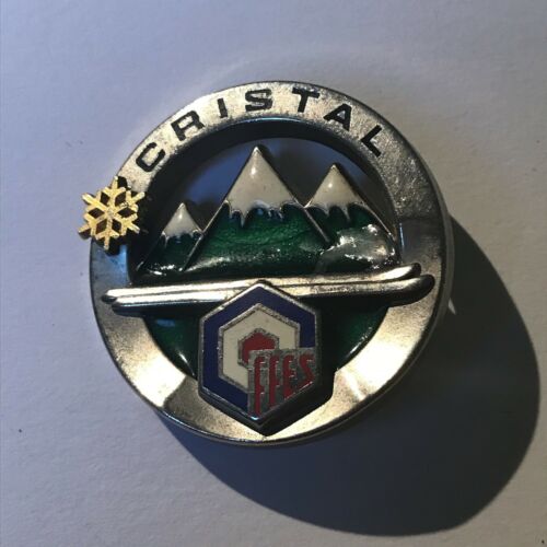 Cristal International FFES Ecol De Ski School Badge