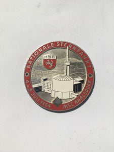 National Sternfahrt. 4.u.5. Juli 1964 MscKarlsdorf Car Badge