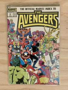 THE OFFICIAL INDEX TO THE AVENGERS #6 (1988, Marvel) Avengers