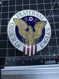 Fraternal Order Of Eagles Car Badge