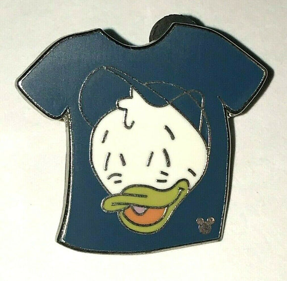 Cast Lanyard Series 3 Tee-Shirt Dewey Duck with Hidden Mickey - Disney Pin 37398