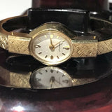 Vintage 12k Gf Caravelle Women’s Wristwatch