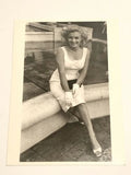 Vintage Marilyn Monroe Postcard - Photograph By Sam Shaw