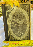 Vintage Swinton’s Speller Series Word Book of English Spelling William Swinton