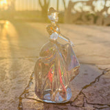 Disney Princess Cinderella Dancing Colored Glass Crystal Figurine