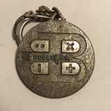 Tecnoa Mecanographie Burroughs Metal Keychain