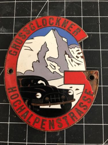 Grossglockner Hochalpenstrasse Car Badge