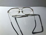 Vintage Dimas Bifocal Eye Glasses Goldtone Frames #135