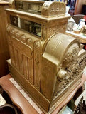 Antique 1911 National Cash Register Company Brass Cash Register Model 442 NCR