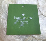 Authentic Signed Kate Spade Pink + Silver Metallic Card Holders Set Of 2