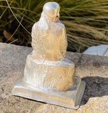 Antique Sterling Silver Spiritual Relic Man God Deity Figurine Statue 61 grams