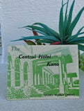 Vintage Luggage Label The Central Hotel Kano Nigeria Hotels Limited