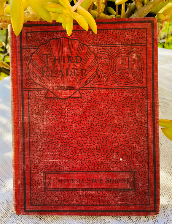 Vintage The Children's Third Reader Book by The State Textbook Committee of CA
