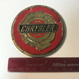 Rare Chrysler Car Radiator Car Badge Emblem