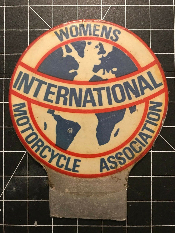 Women's International Motorcycle Association Car Badge