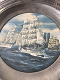 VintageThe Tall Ships A Salute To America Danbury Mint Limited Edition Plate