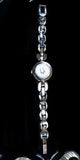 Bulova Mother of Pearl Swarovski Crystals Stsinless Steel Ladies Watch