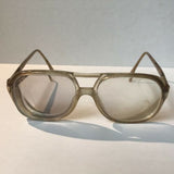 1960s-70s Altair Eye wear Smoke Grey Glasses Made In Italy