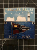 Needles Relief 1962-1987 Car Badge