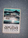 Hotel & Casino Aruba Caribbean Luggage Label Condado Hotel Netherlands W Indies