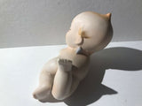 Lefton Ceramic Baby Kewpie Doll Winking Figurine Collectible