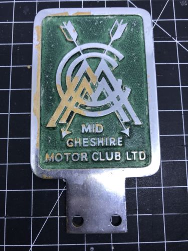 Mid Cheshire Motor Club Ltd Car Badge