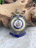 Obsolete Antique CFA Country Fire Authority Victoria Long Service Enamel Badge