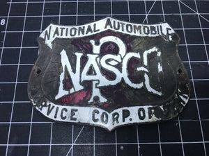 National Automobile Service Corp Of Penna Car Badge