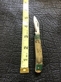 Rare Vintage 1930s Thornton USA Pinup Girls Risqué Lady Knife Double Fold Blade