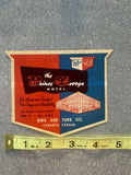 The Prince George Hotel King And York Sts. Toronto Canada Luggage Label Sticker
