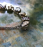 Beautiful European Crest Bracelet With Safety Chain Weighs 4.6g