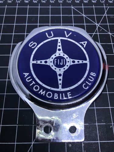Suva Automobile Club Car Badge